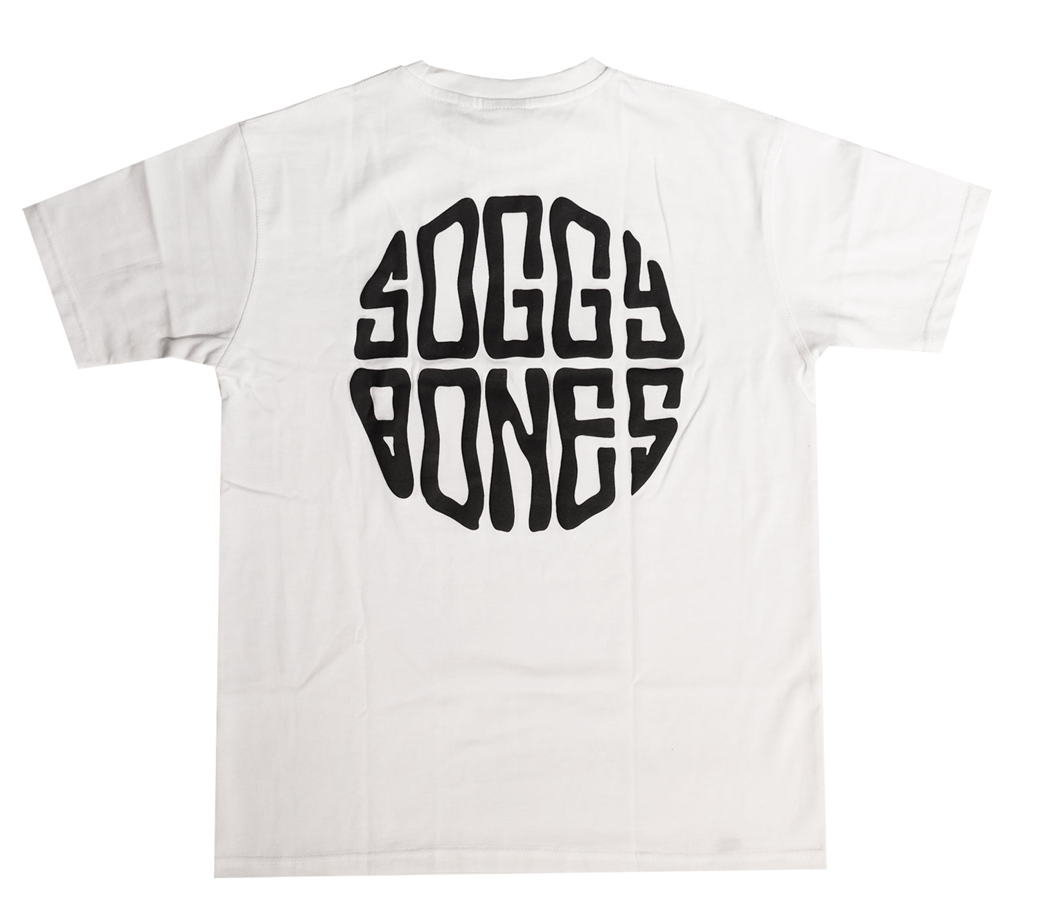 Soggybones OG Puff Logo Tee - White / Black