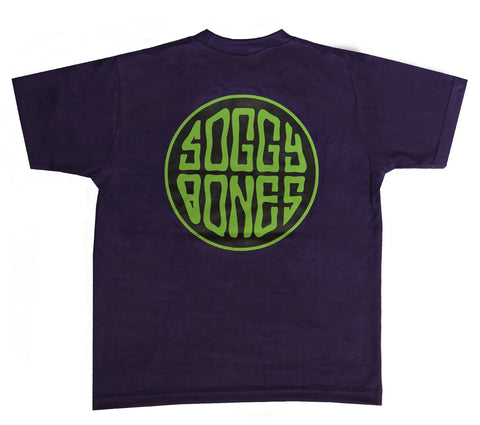 Soggybones OG Logo Youth Tee - Green/Purple