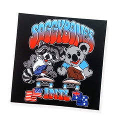 Soggybones International Buddies sticker