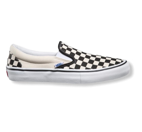 Vans Skate Slip On Checkerboard Black White