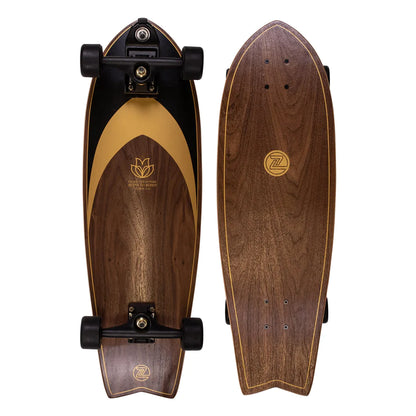 Zfelx surf-a-Google surf skate fish ruins to roses