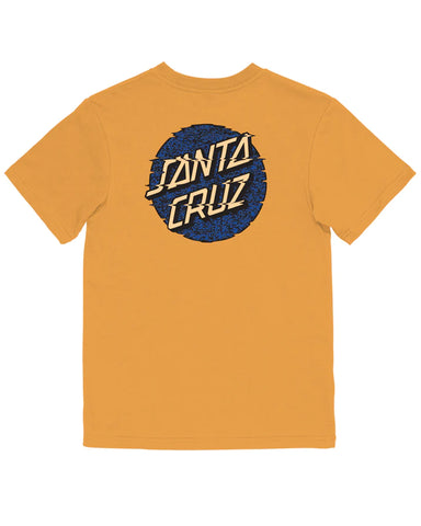 Santa Cruz static dot Youth tee - Mango
