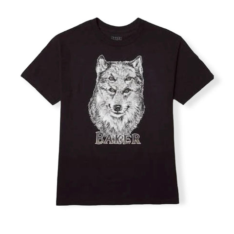 Baker Wolf Black Tee - Black