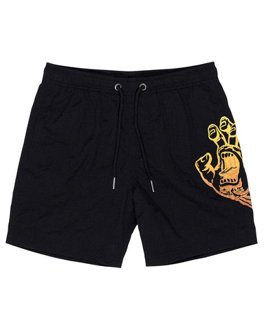 Sant Cruz Screaming hand fade beach shorts - Youth BLACK