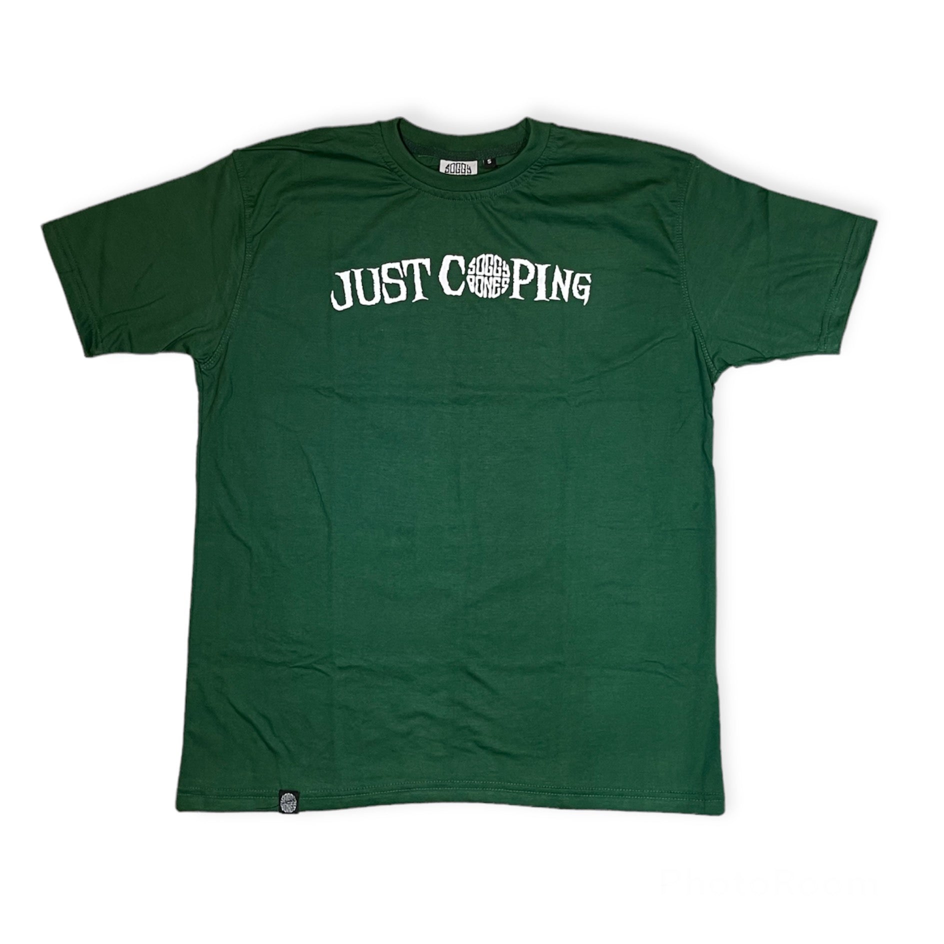 Soggybones Just Coping Tee - Forrest Green