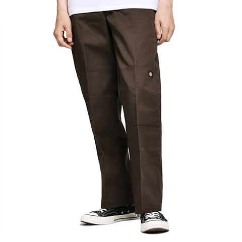 DICKIES - 85-283 LOOSE FIT DOUBLE KNEE - WORK PANT - BROWN